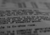 The latte factor gets the arithmetic right and the mechanism wrong A close-up of printed text on a shop receipt