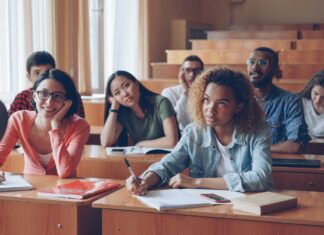 Learning Styles: The Experiment That Would Settle It Has Almost Never Been Run Students listening attentively in a lecture hall