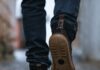 No health authority has ever recommended 10,000 steps Close-up of a person walking on a pavement