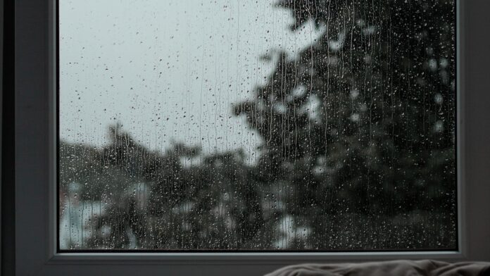 window-wide A quiet window with a tree outside